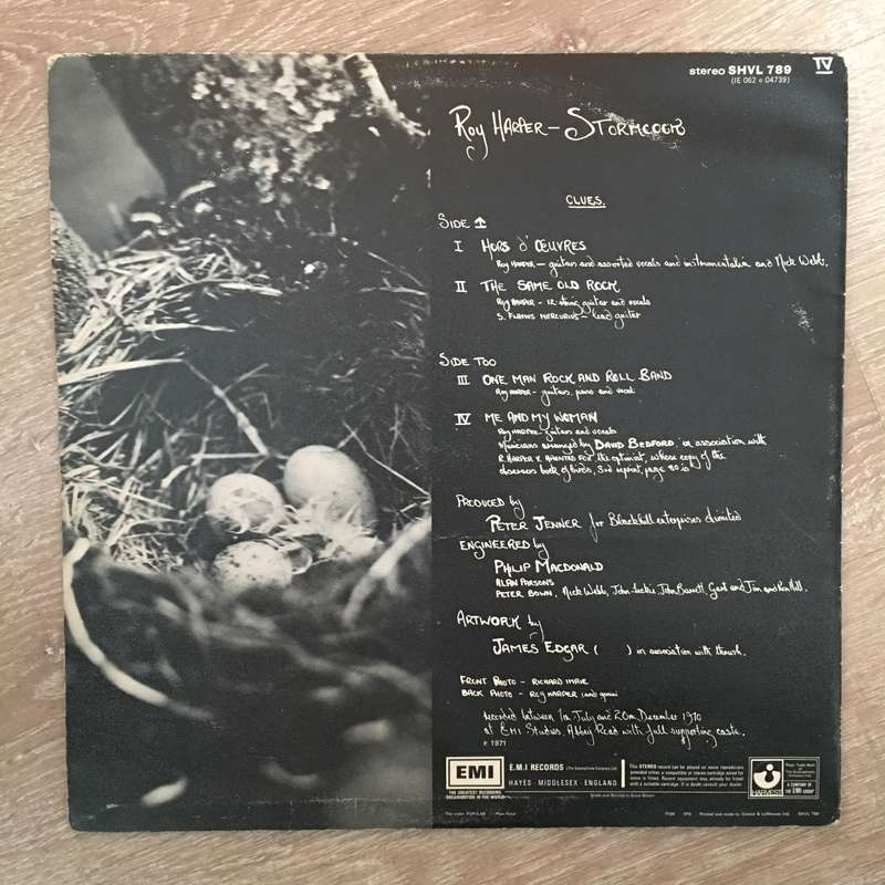 Roy Harper  Stormcock - Vinyl LP Record - Opened  - Very-Good Quality (VG)