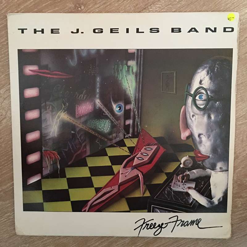 J. Geils Band - Freeze Frame - Vinyl LP Record - Opened  - Very-Good- Quality (VG-)