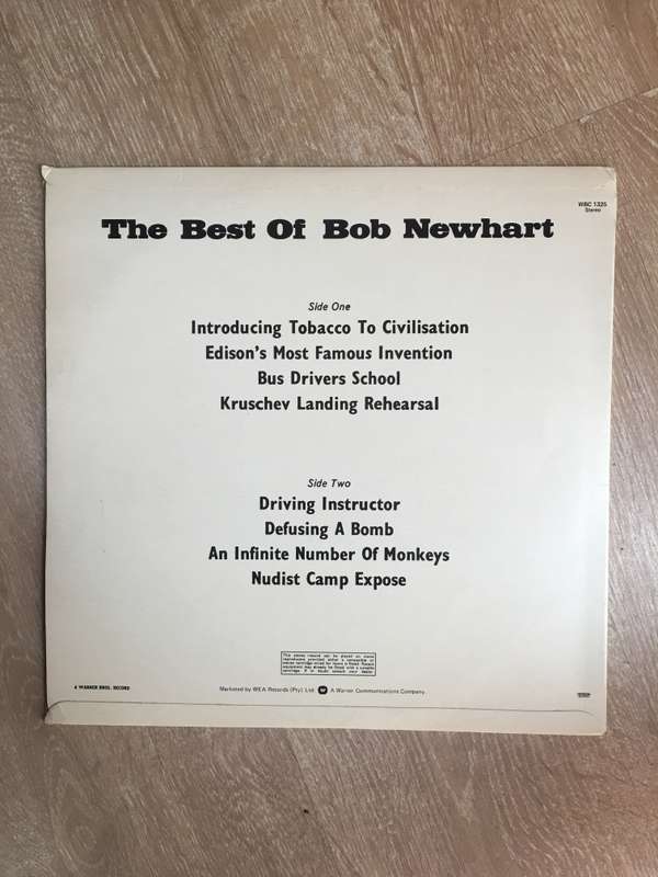 The Best of Bob Newhart - Vinyl LP Record - Opened  - Very-Good+ Quality (VG+)