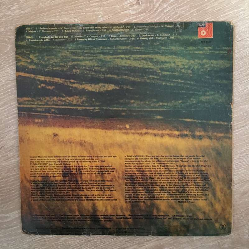 Tumbleweeds - LP Vinyl Record - Opened  - Very-Good+ Quality (VG+)