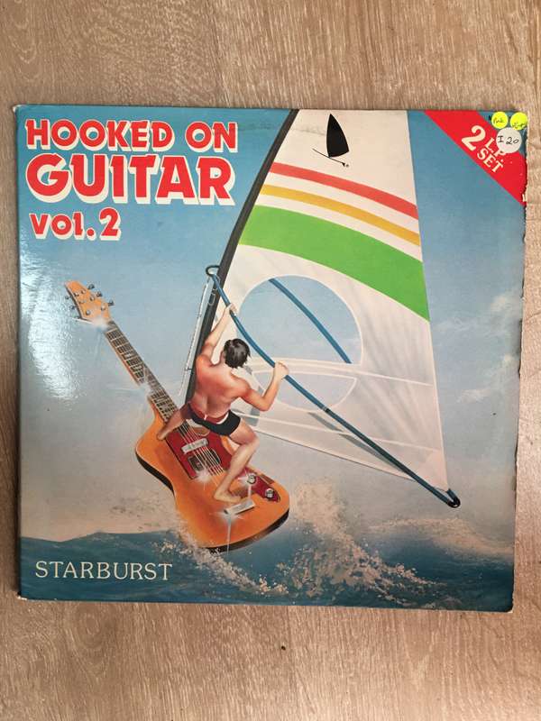 Hooked on Guitar - Vol 2 - Transparent Pink Double Vinyl LP Record - Very-Good+ Quality (VG+)