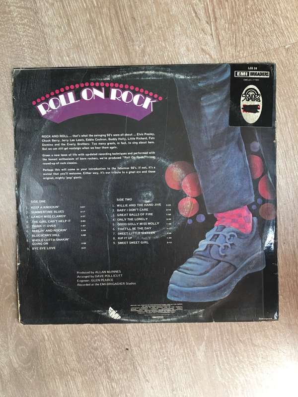 Roll On Rock - Vinyl LP Record - Opened  - Very-Good+ Quality (VG+)