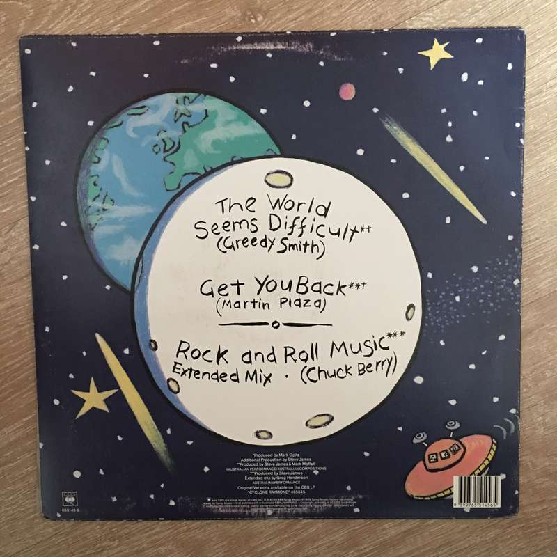 Mental As Anything  The World Seems Difficult  - Vinyl LP  Record - Opened  - Very-Good+ Qu...