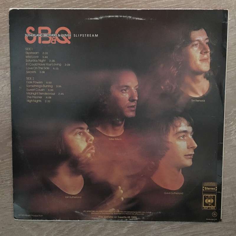 Sutherland Brothers & Quiver - Slipstream - Vinyl LP Record - Opened  - Very-Good Quality (VG)