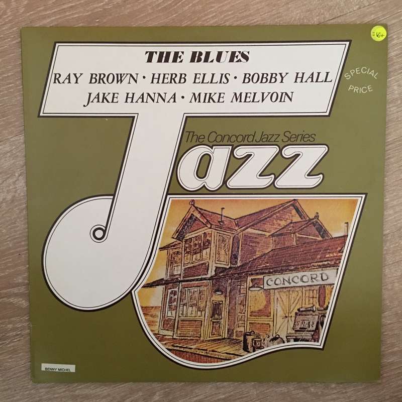 The Blues - Ray Brown, Herb Ellis  Jazz/Concord - Vinyl LP  Record - Opened  - Very-Good+ Q...