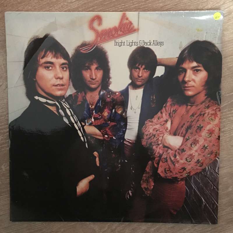 Smokie  Bright Lights And Back Alleys - Vinyl LP Record - Opened  - Very-Good+ Quality (VG+)