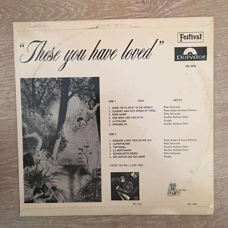 These You Have Loved Festival - Vinyl LP  Record - Opened  - Very-Good+ Quality (VG+)