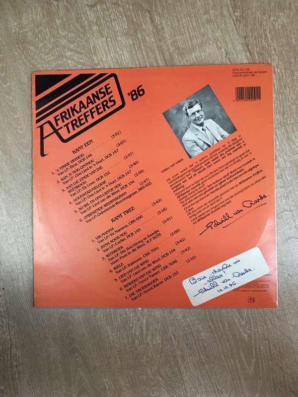 Afrikaanse Treffers '86 - Vinyl LP Record - Opened  - Very-Good+ Quality (VG+)