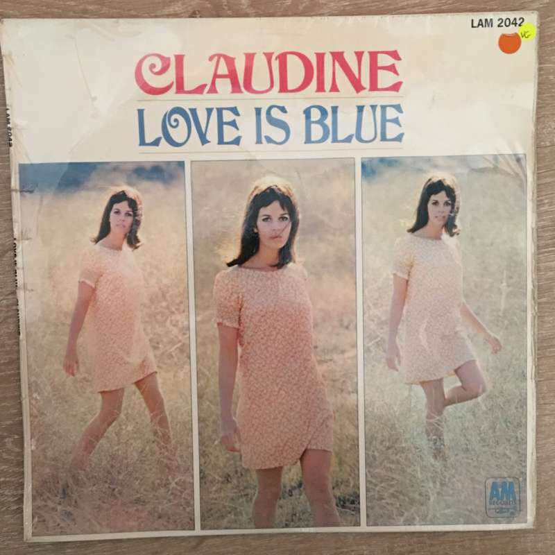 Claudine Longet - Love Is Blue - Vinyl LP Record - Opened  - Very-Good Quality (VG)