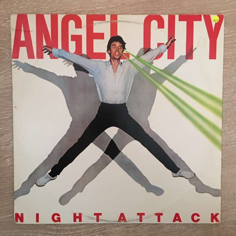 Angel City - Night Attack - Vinyl LP  Record - Opened  - Very-Good+ Quality (VG+)