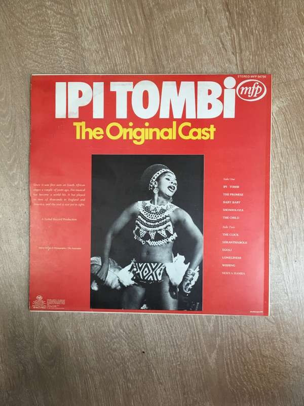 Ipi Tombi - The Original Cast - Vinyl LP Record - Opened  - Very-Good Quality (VG)