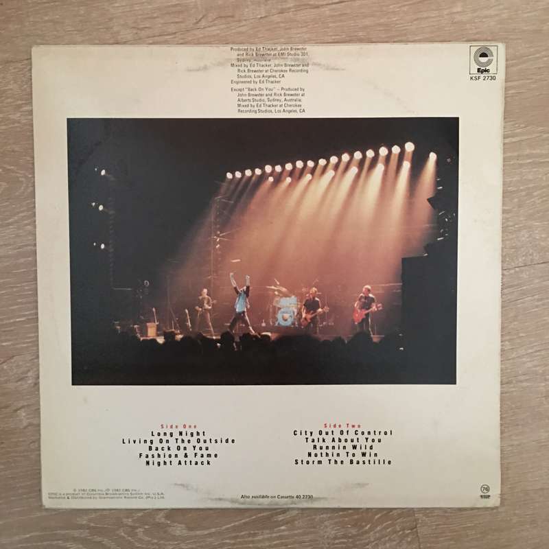 Angel City - Night Attack - Vinyl LP  Record - Opened  - Very-Good+ Quality (VG+)