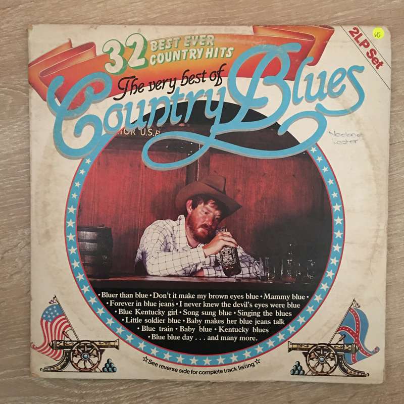 The Very Best Of Country Blues - Vinyl LP Record - Opened  - Very-Good Quality (VG)