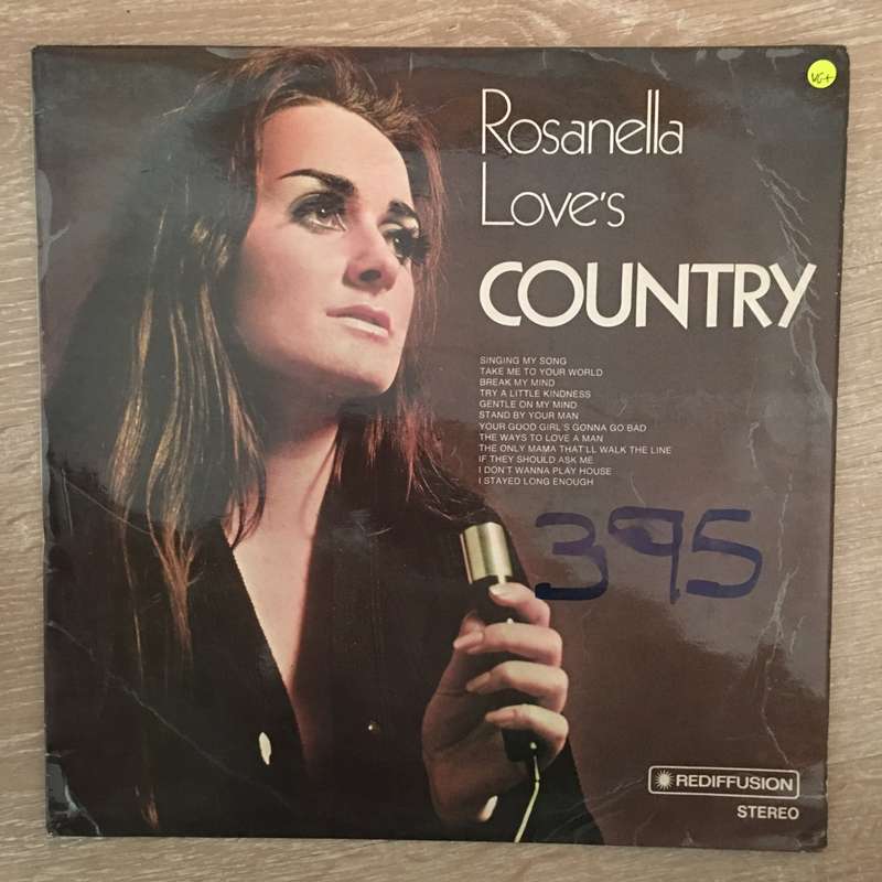 Rosanella  Rosanella Love's Country - Vinyl LP  Record - Opened  - Very-Good+ Quality (VG+)