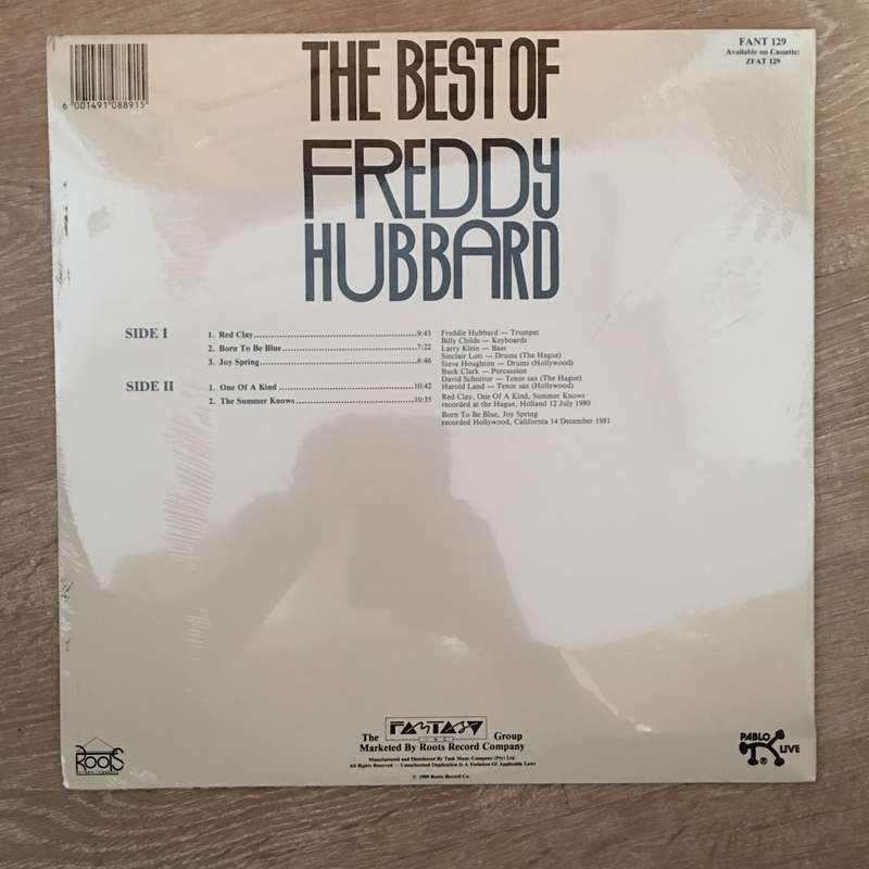 The Best Of Freddy Hubbard-  Vinyl LP Record - Sealed