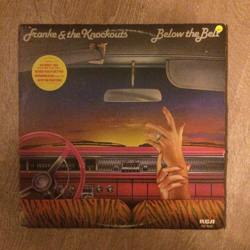 Franke and The Knockouts - Below The Belt - Vinyl LP Record - Opened  - Very-Good+ Quality (VG+)