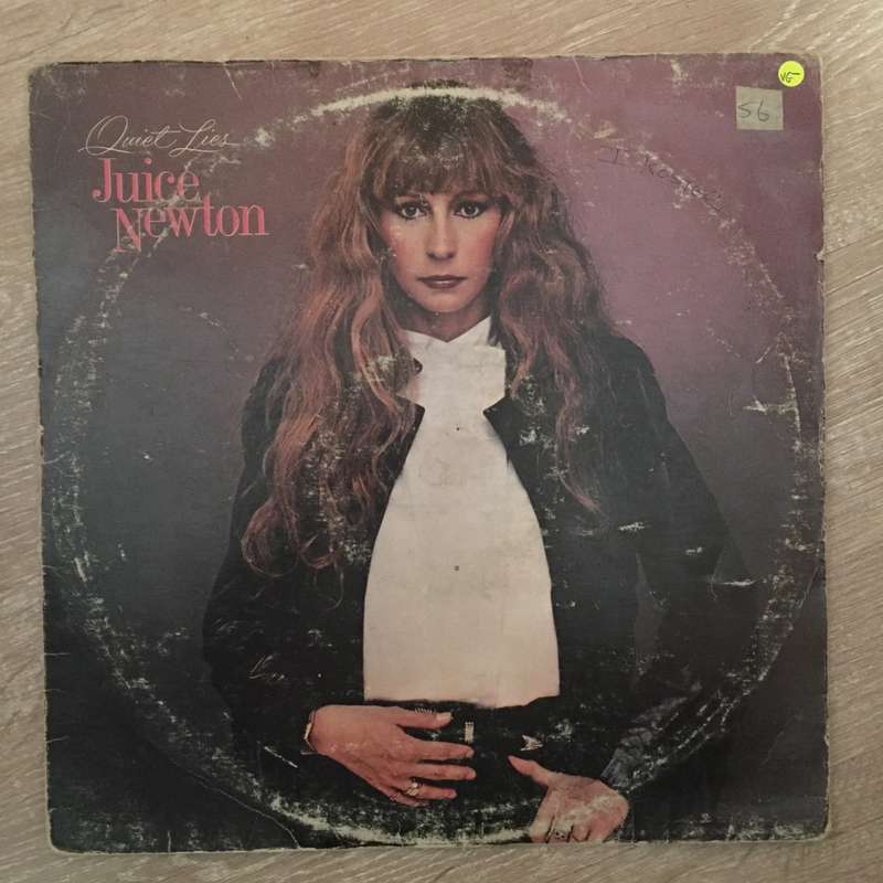 Juice Newton - Quiet Lies - Vinyl LP Record - Opened  - Very-Good- Quality (VG-)