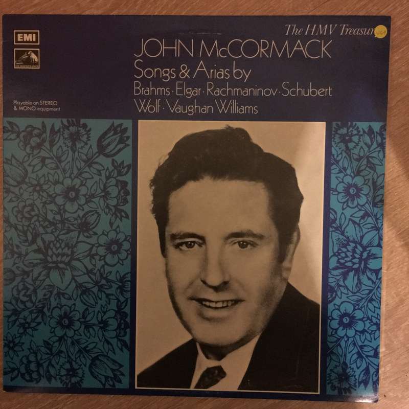 John McCormack Songs & Arias -  Vinyl LP Record - Opened  - Very-Good+ Quality (VG+)