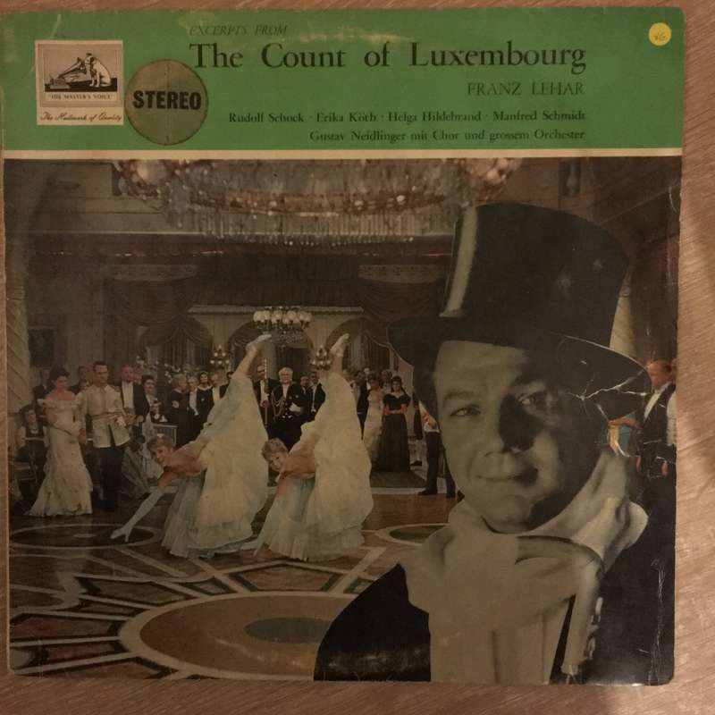 Franz Lehár  The Count Of Luxembourg - Vinyl LP Record - Opened  - Very-Good Quality (VG)