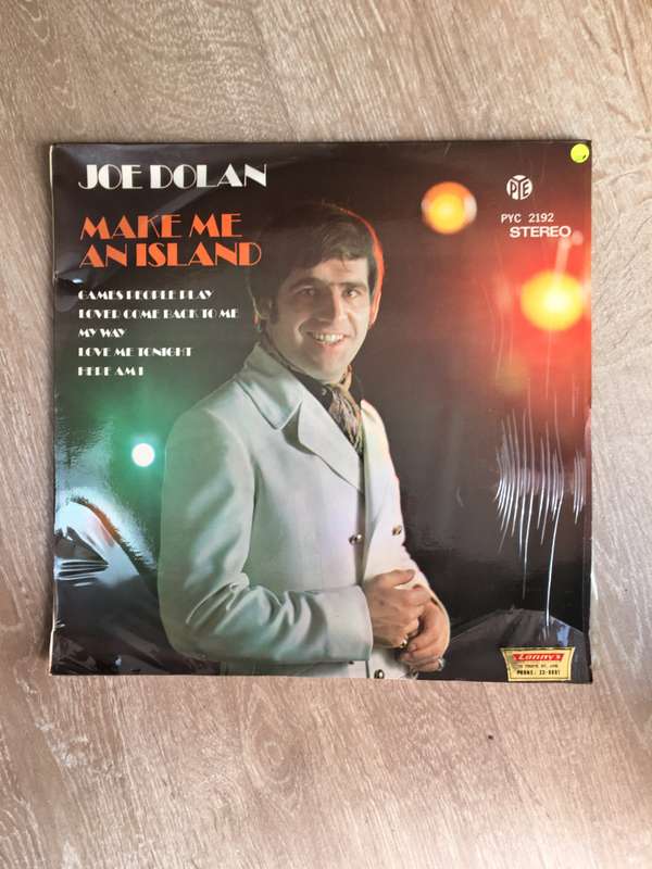 Joe Dolan - Make Me An Island - Vinyl LP Record - Opened  - Very-Good Quality (VG)