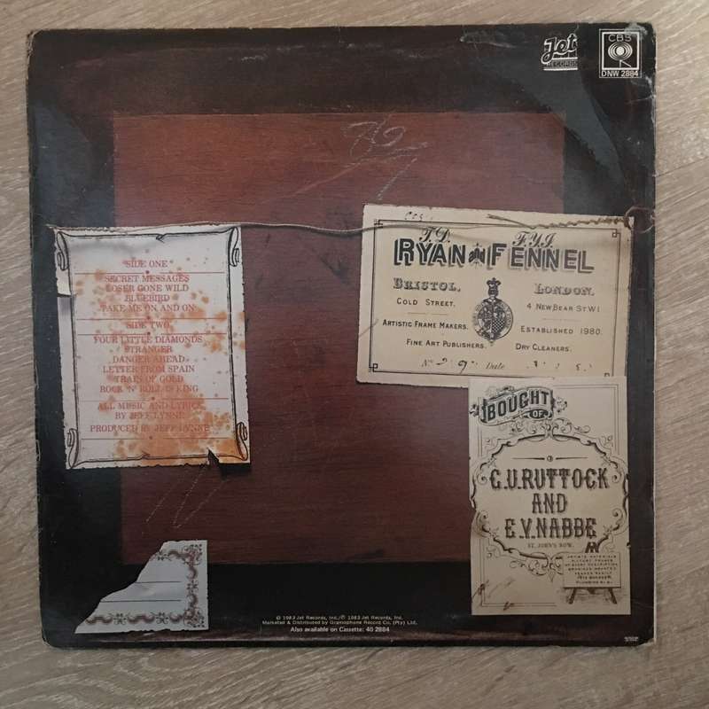 ELO - Secret Messages - Vinyl LP Record - Opened  - Very-Good- Quality (VG-)