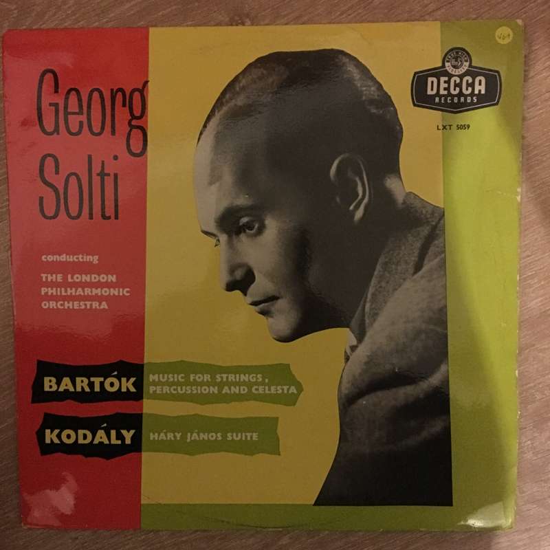 Bartók, Kodály, Georg Solti, The London Philharmonic Orchestra  Music For Strings, Percus...