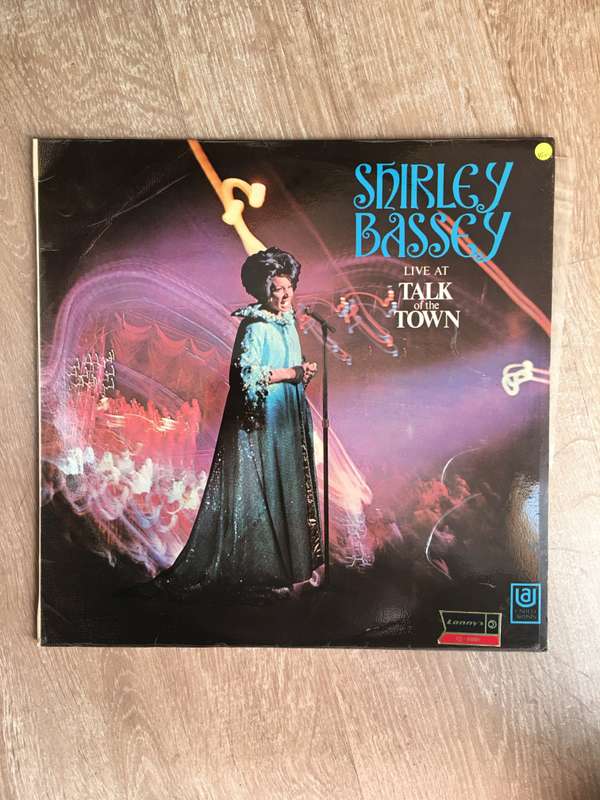 Shirley Bassey - Live At Talk of The Town - Vinyl LP Record - Opened  - Very-Good+ Quality (VG+)