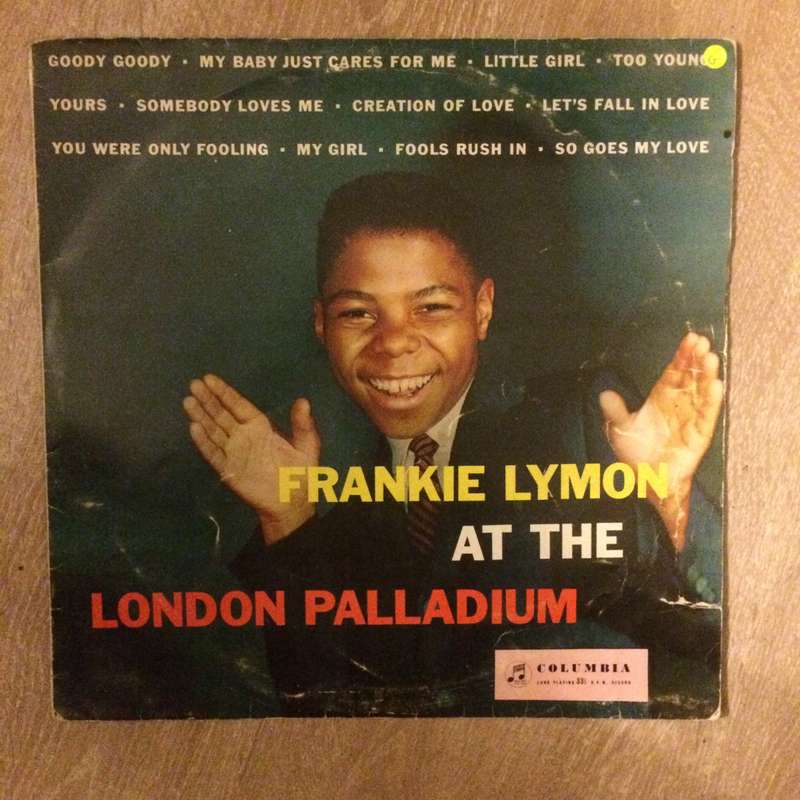 Frankie Lymon at the London Palladium - Vinyl LP Record - Opened  - Good Quality (G)