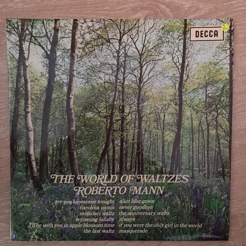 Roberto Mann - The World Of Waltzes - Vinyl LP Record - Opened  - Very-Good+ Quality (VG+)