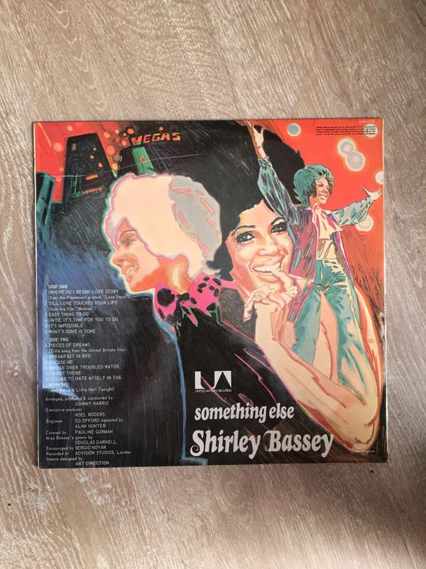 Shirley Bassey - Something Else - Vinyl LP Record - Opened  - Very-Good+ Quality (VG+)