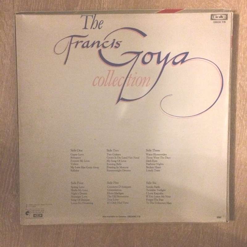 The Francis Goya Collection - 3 x Vinyl LP Record Box Set - Opened  - Very-Good Quality (VG)