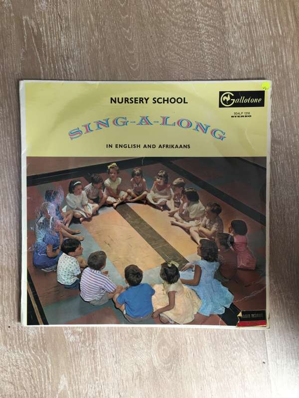 Nursery School Singalong - In English and Afrikaans - Vinyl LP Record - Opened  - Very-Good Quali...