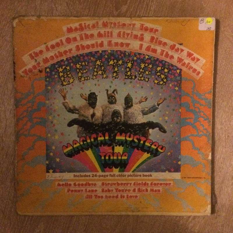 The Beatles  Magical Mystery Tour -  Vinyl LP Record  - Opened  - Very-Good+ Quality (VG+)