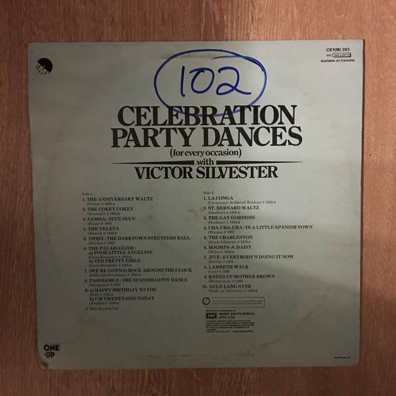 Victor Silvester  Celebration Party Dances - Vinyl LP Record  (VG+)