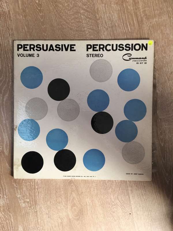 Persuasive Percussion - Vol 3 - Vinyl LP Record - Opened  - Very-Good Quality (VG)
