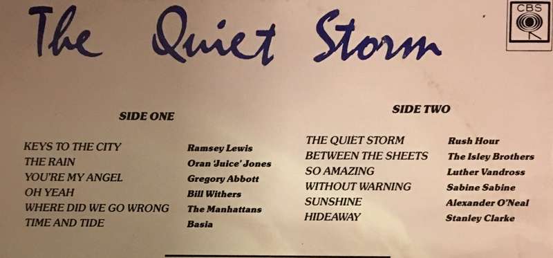 The Quiet Storm- Vinyl LP Record - Opened  - Very-Good+ Quality (VG+)