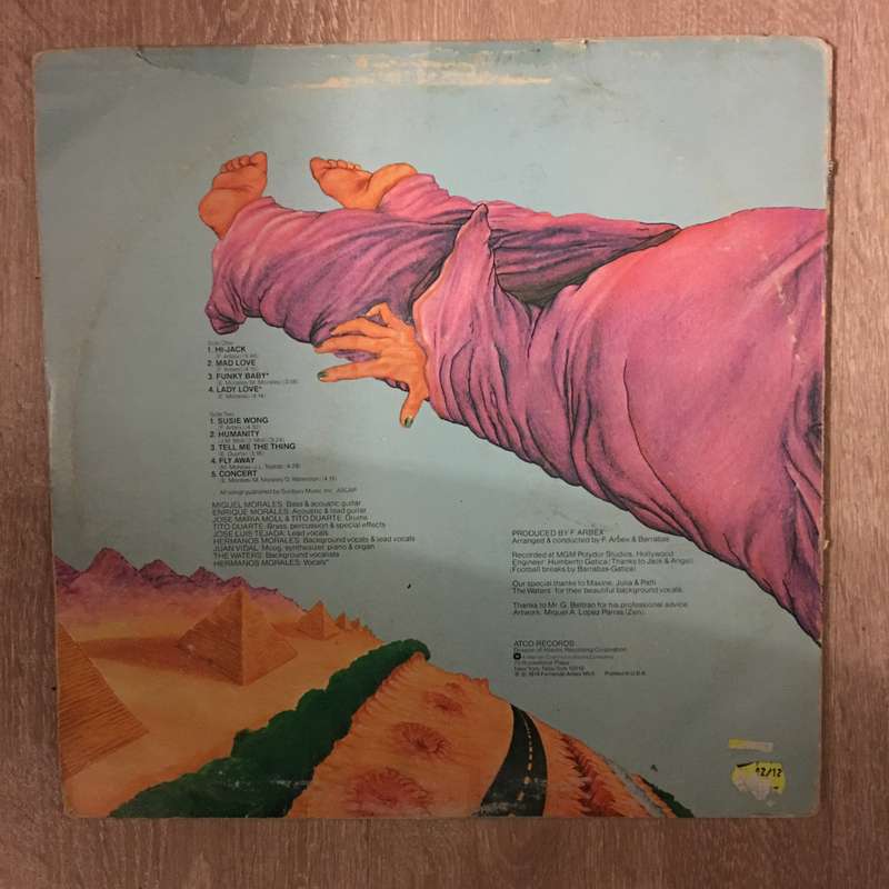 Barrabas - Vinyl Record - Opened  - Very-Good Quality (VG)