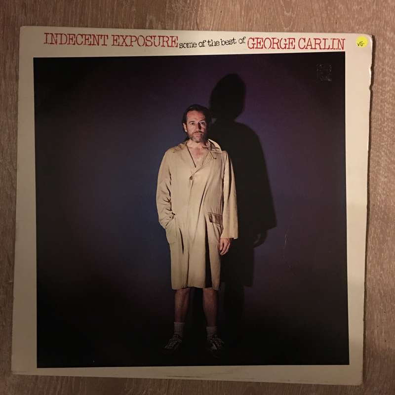 George Carlin  Indecent Exposure: Some Of The Best Of George Carlin - Vinyl Record - Opened...