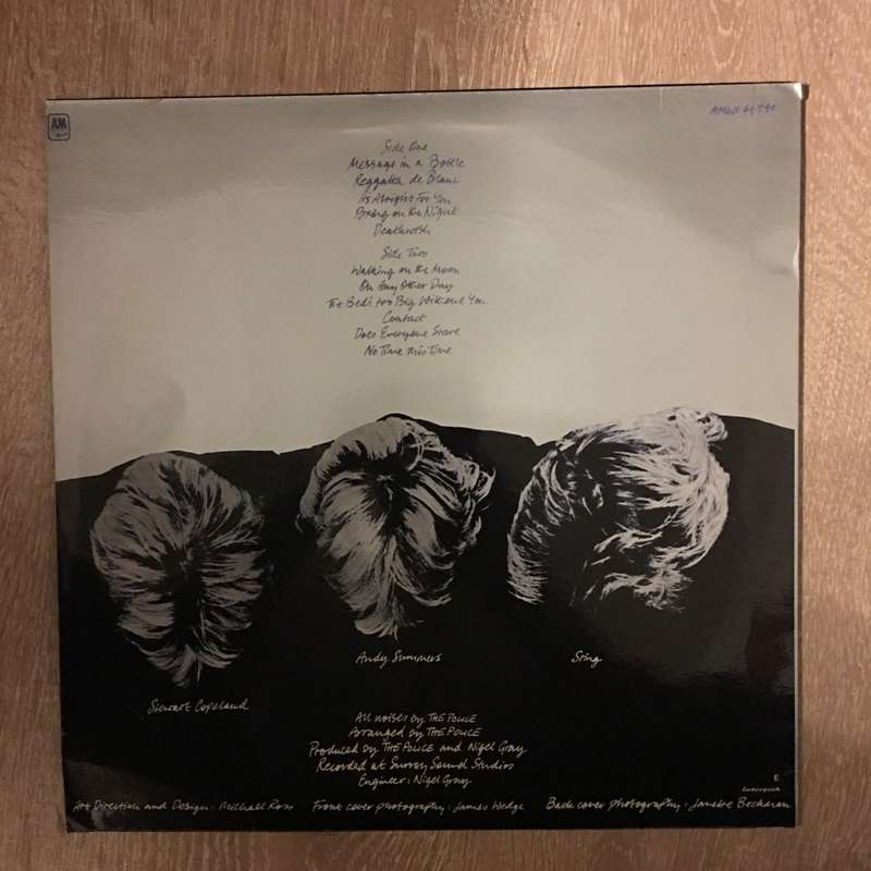 The Police  Reggatta De Blanc - Vinyl LP Record  (VG+)