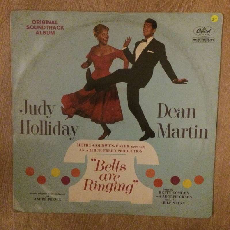 Judy Holliday And Dean Martin (Andre Previn conducting)  Bells Are Ringing - Vinyl LP Recor...