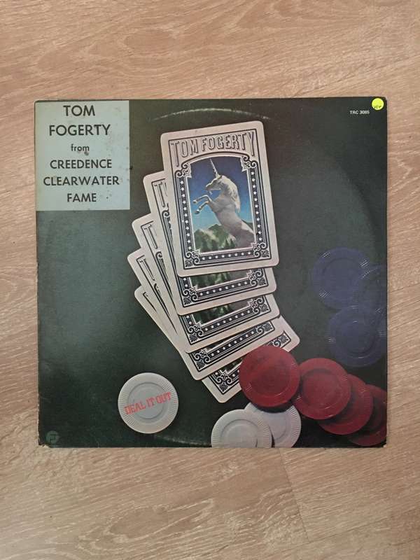Tom Fogerty (From Clearance Clearwater) - Deal It Out - Vinyl LP Record - Opened  - Very-Good+ Qu...
