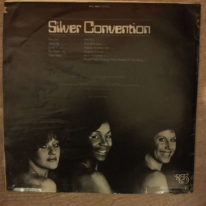 Silver Convention - Save Me  Vinyl LP Record  (G+)