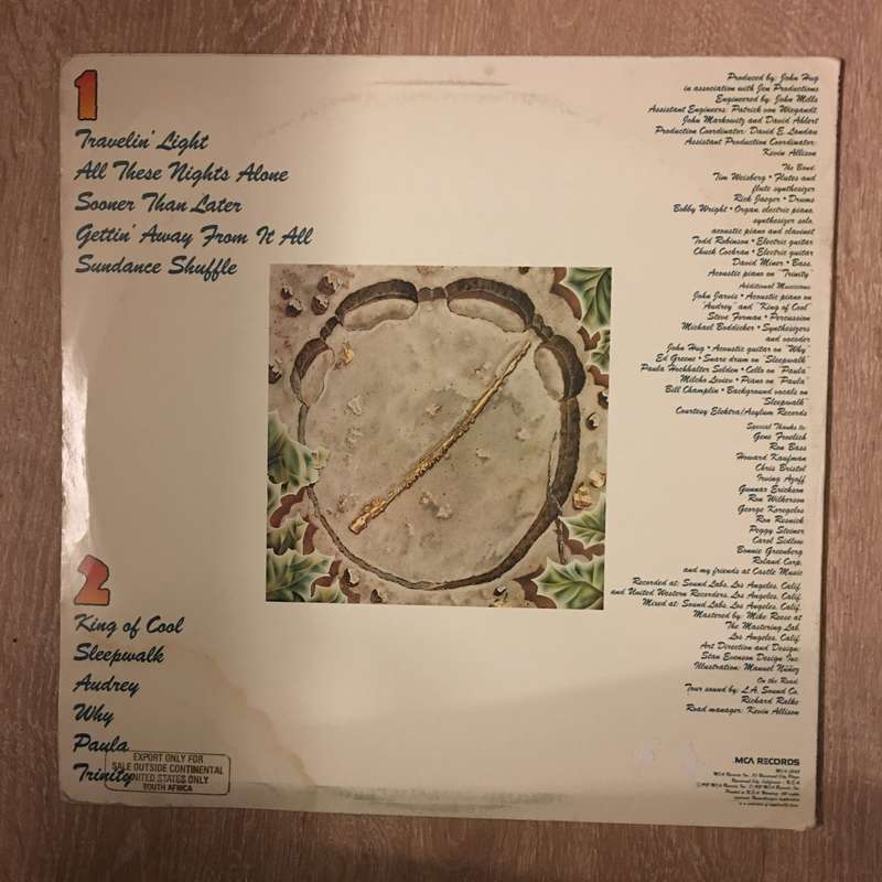 Tim Weisberg  Travelin' Light - Vinyl LP Record - Very-Good+ Quality (VG+)