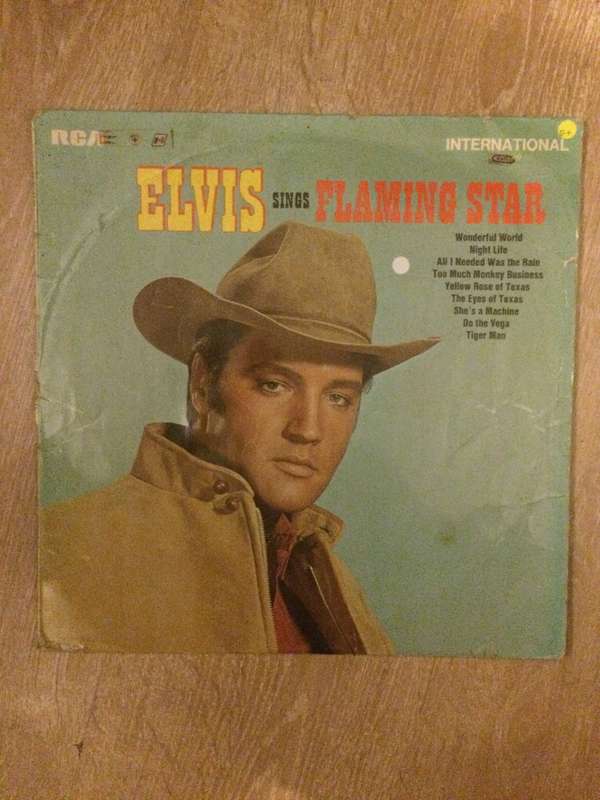Elvis Sings Flaming Star - Vinyl LP Record - Opened  - Good+ Quality (G+)