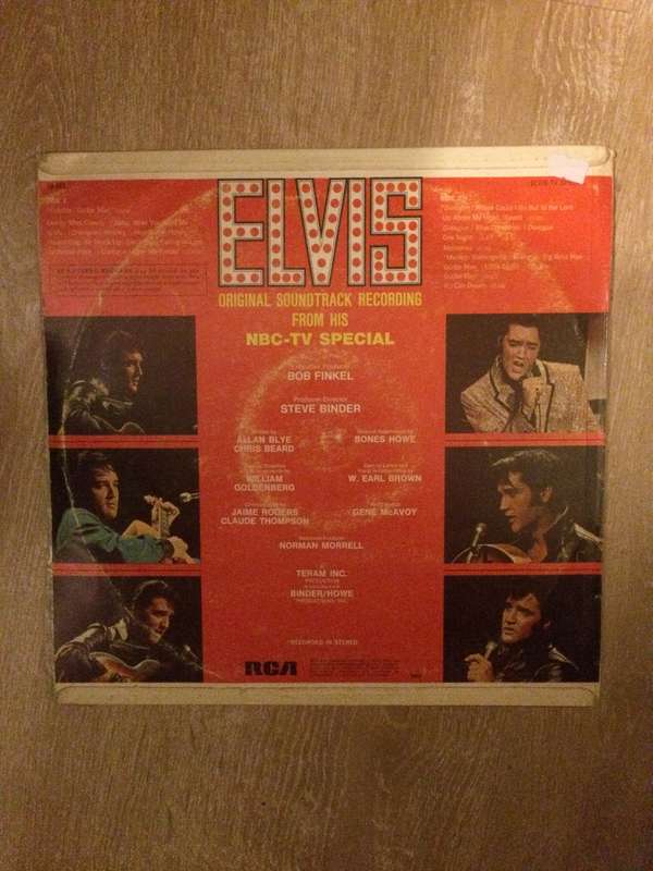 Elvis Presley  NBC TV Special - Vinyl LP Record - Opened  - Very-Good Quality (VG)