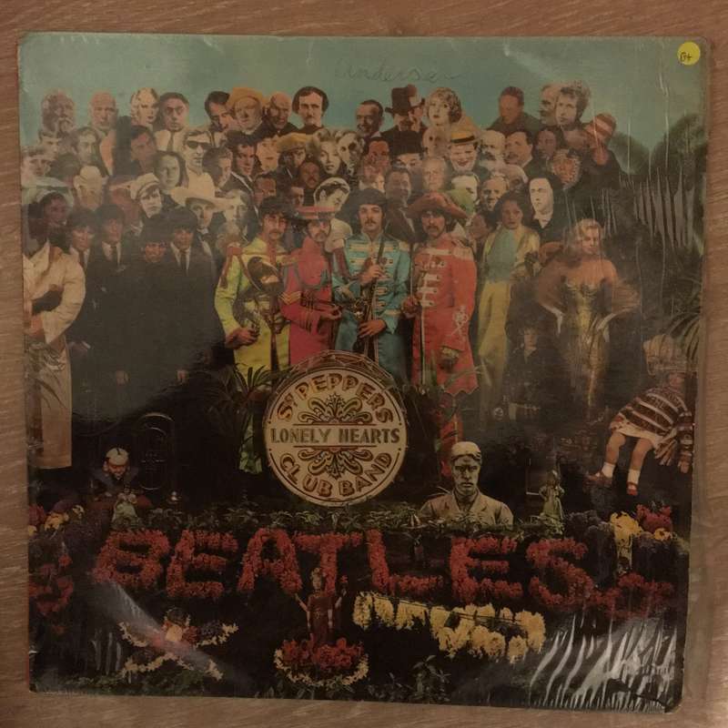 The Beatles  Sgt. Pepper's Lonely Hearts Club Band  Vinyl LP Record - Opened  - Good+...