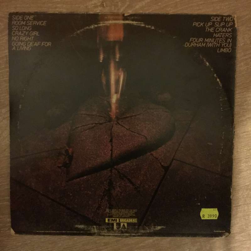 Fischer-Z  Going Deaf For A Living -  Vinyl LP Record - Opened  - Very-Good+ Quality (VG+)