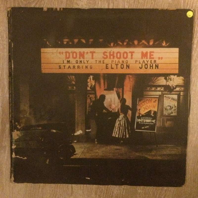 Elton John - Don't Shoot Me - I am Only The Piano Player - Vinyl LP Record - Good+ Quality (G+)