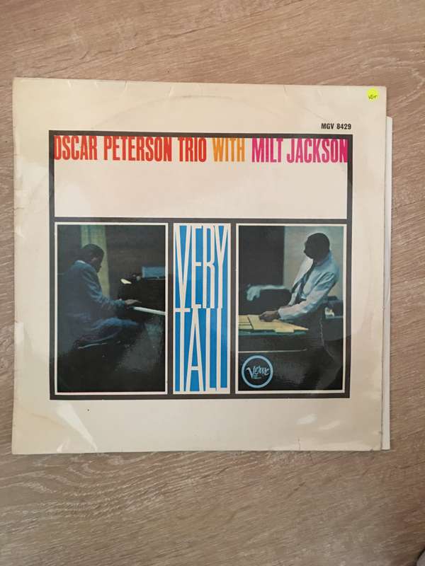 Oscar Peterson Trio With Milt Jackson - Very Tall - Vinyl LP Record - Opened  - Very-Good+ Qualit...