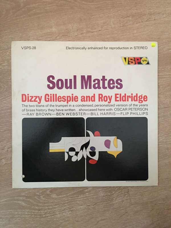 Dizzy Gillespie And Roy Eldridge  Soul Mates - Vinyl LP Record - Opened  - Very-Good+ Quali...